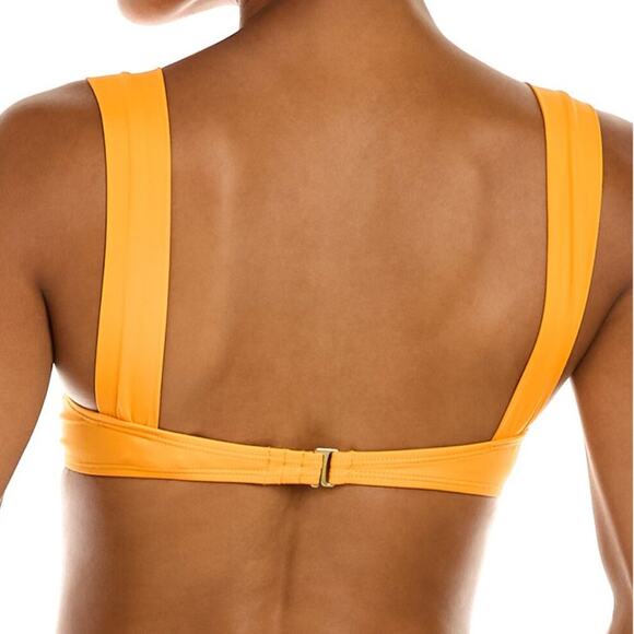 WeWoreWhat Claudia Bikini Top Orange Size Large - Picture 7 of 7